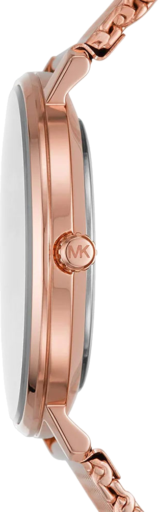 Michael Kors Pyper Analog Black Dial Rose Gold Mesh Strap Watch For Women - MK4566 Buy Now By Michael Kors