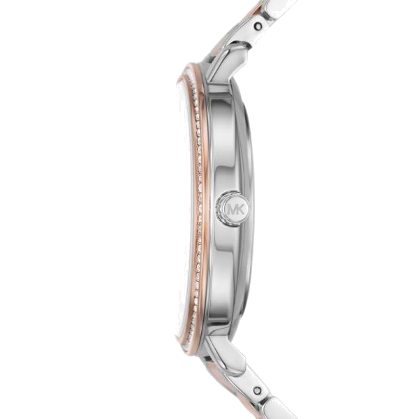 Michael Kors Pyper Quartz White Dial Two Tone Steel Strap Watch For Women - MK4667 Buy Now By Michael Kors