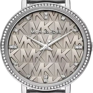 Michael Kors Pyper Analog Gray Dial Silver Steel Strap Watch For Women - MK4672 Buy Now By Michael Kors