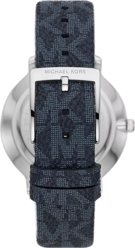 Michael Kors Pyper Quartz Silver Dial Blue Leather Strap Watch For Women - MK7244 Buy Now By Michael Kors
