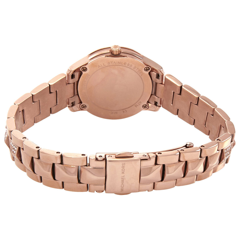 Michael Kors Runway Mercer Mother of Pearl White Dial Two Tone Steel Strap Watch For Women - MK6674 Buy Now By Michael Kors