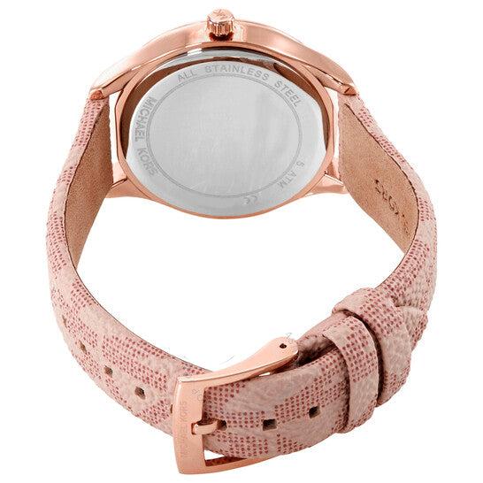 Michael Kors Jaycie Quartz Rose Gold Dial Pink Leather Strap Watch for Women - MK2879 Buy Now By Michael Kors