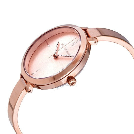 Michael Kors Jaryn Quartz Rose Gold Dial Rose Gold Steel Strap Watch For Women - MK3735 Buy Now By Michael Kors
