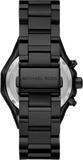 Michael Kors Raquel Three Hand Silver Dial Black Steel Strap Watch For Women - MK4692 Buy Now By Michael Kors