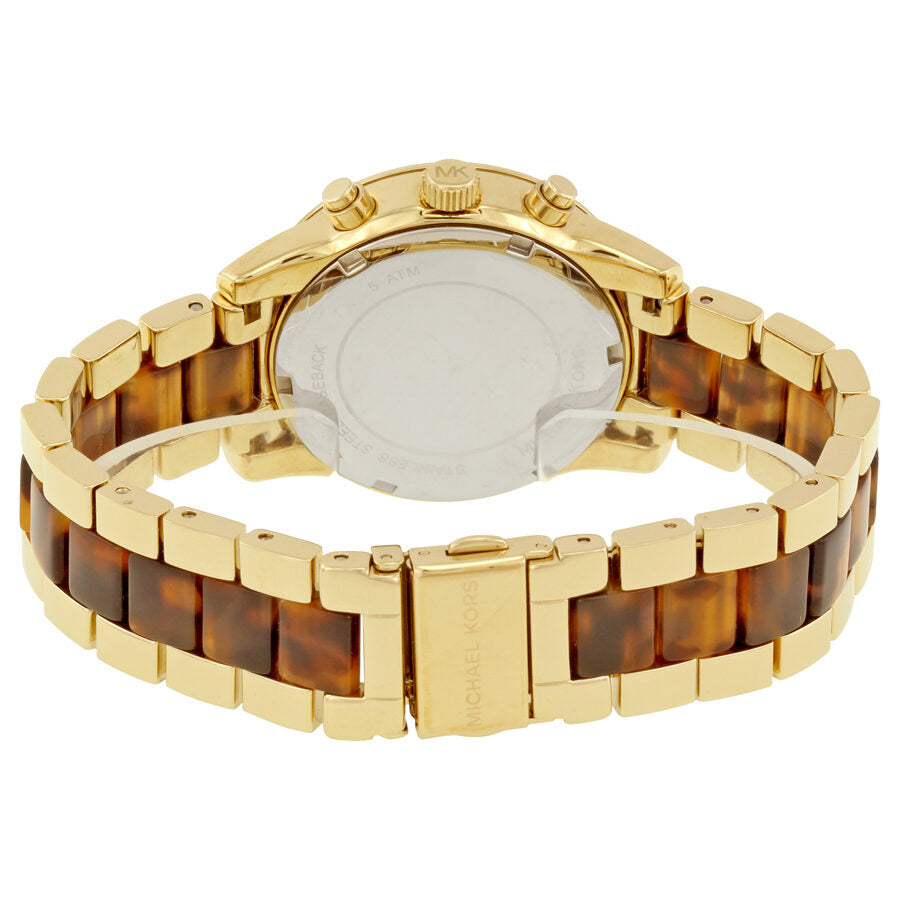 Michael Kors Ritz Gold Dial Two Tone Steel Strap Watch for Women - MK6322 Buy Now By Michael Kors