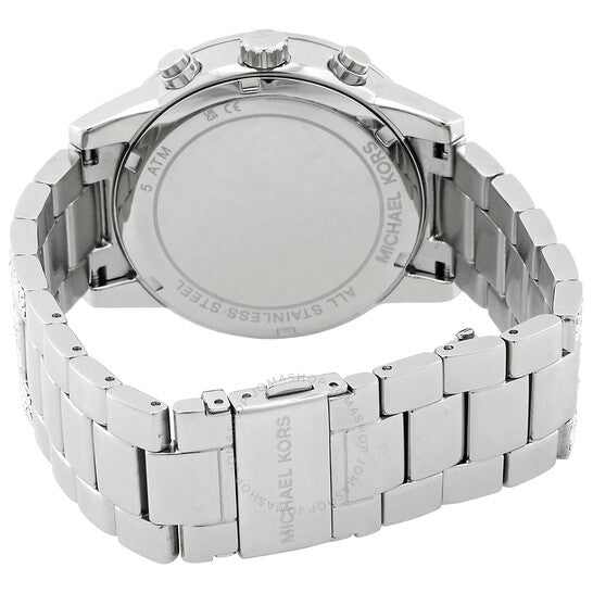 Michael Kors Ritz Chronograph Crystals Silver Dial Silver Steel Strap Watch for Women - MK6746 Buy Now By Michael Kors