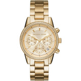 Michael Kors Parker White Dial Gold Steel Strap Watch for Women - MK6056 Buy Now By Michael Kors