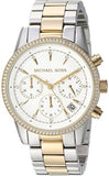 Michael Kors Ritz White Dial Two Tone Steel Strap Watch for Women - MK6474 Buy Now By Michael Kors