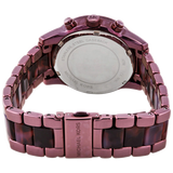 Michael Kors Ritz Chronograph Purple Dial Purple Steel Strap Watch For Women - MK6720 Buy Now By Michael Kors