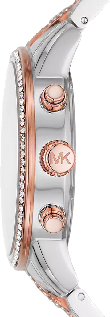 Michael Kors Ritz Chronograph Silver Dial Two Tone Steel Strap Watch For Women - MK6938 Buy Now By Michael Kors