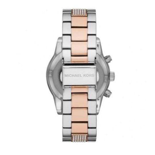 Michael Kors Ritz Chronograph White Dial Two Tone Steel Strap Watch For Women - MK6651 Buy Now By Michael Kors