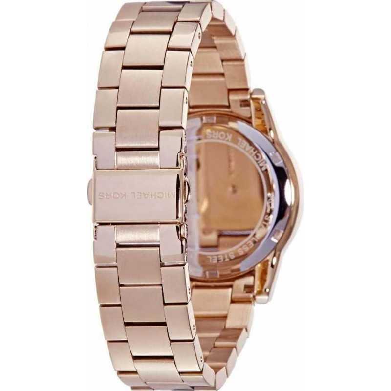 Michael Kors Ritz Chronograph Rose Gold Dial Rose Gold Steel Strap Watch for Women - MK6357 Buy Now By Michael Kors
