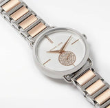 Michael Kors Portia Quartz Silver Dial Two Tone Steel Strap Watch For Women - MK3709 Buy Now By Michael Kors