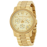 Michael Kors Runway Gold Dial Gold Steel Strap Watch for Women - MK5826 Buy Now By Michael Kors