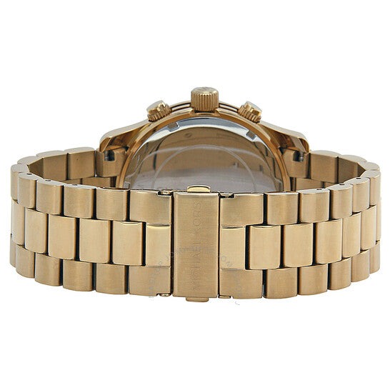 Michael Kors Runway Quartz Orange Dial Gold Steel Strap Watch For Women - MK5930 Buy Now By Michael Kors