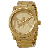 Michael Kors Runway Gold Dial Gold Steel Strap Watch for Women - MK5473 Buy Now By Michael Kors