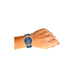 Michael Kors Sawyer Blue Dial Blue Leather Strap Watch for Women - MK2425 Buy Now By Michael Kors