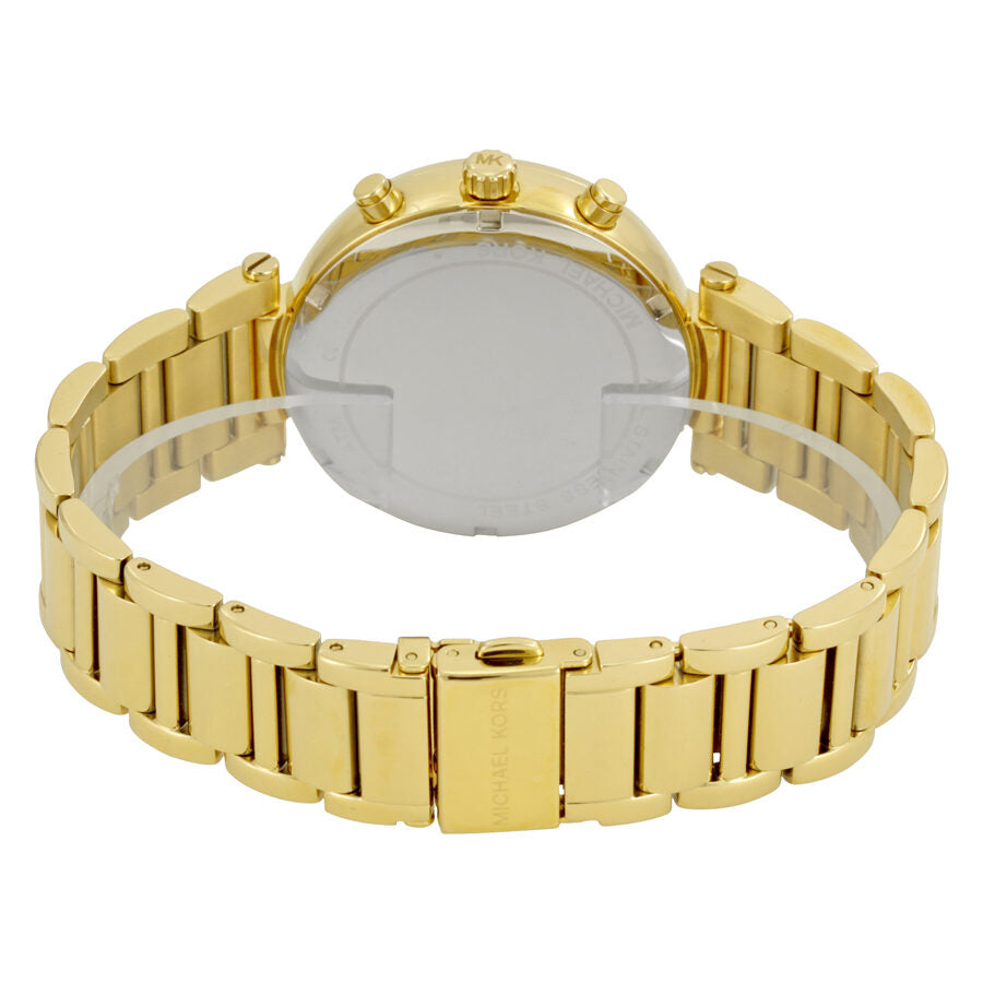 Michael Kors Sawyer White Dial Gold Steel Strap Watch for Women - MK6362 Buy Now By Michael Kors