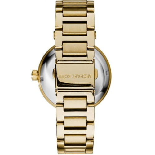 Michael Kors Skylar Green Dial Gold Steel Strap Watch for Women - MK6065 Buy Now By Michael Kors