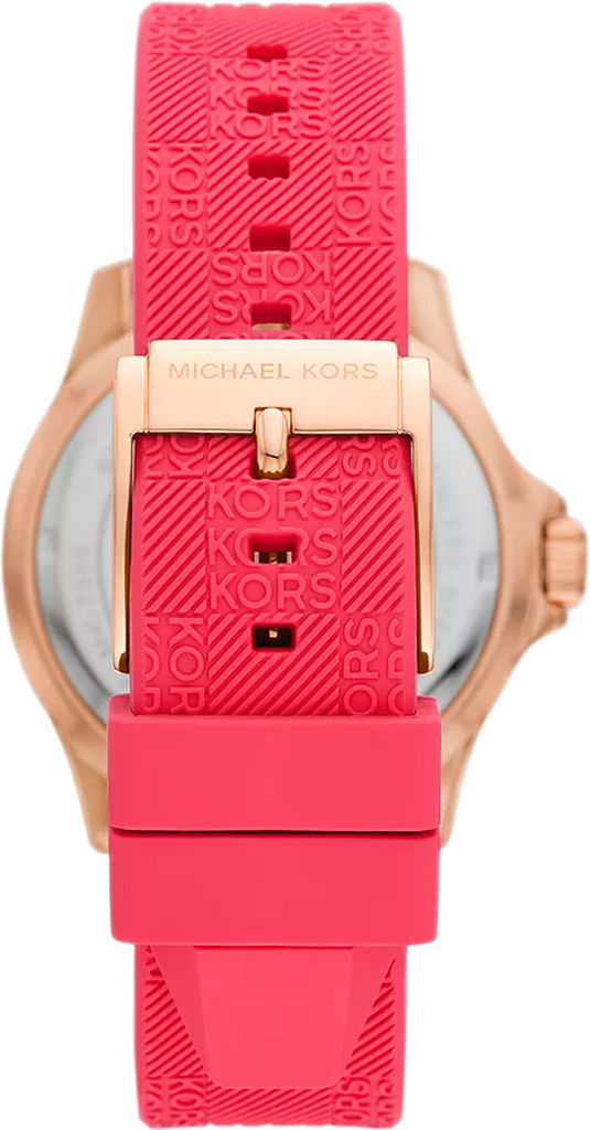 Michael Kors Everest Analog Rose Gold Dial Pink Silicone Strap Watch For Women - MK7359 Buy Now By Michael Kors