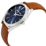 Michael Kors Slim Runway Analog Blue Dial Brown Leather Strap Watch For Men - MK8508 Buy Now By Michael Kors