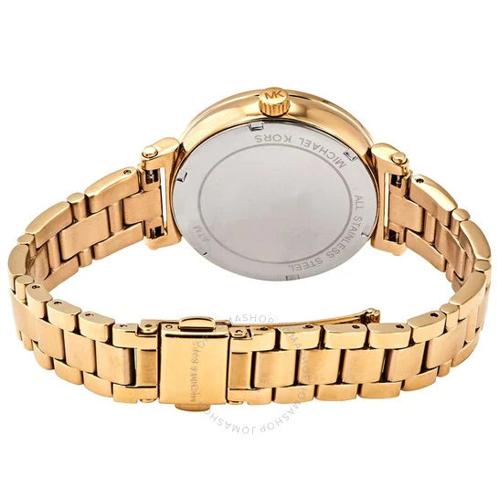 Michael Kors Sofie Quartz Gold Dial Gold Steel Strap Watch For Women - MK4334 Buy Now By Michael Kors