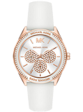 Michael Kors Oversized Sport Quartz White Dial White Rubber Strap Watch For Women - MK6945 Buy Now By Michael Kors