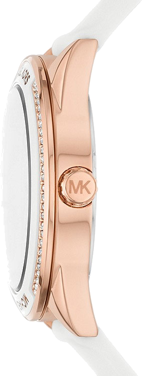 Michael Kors Oversized Sport Quartz White Dial White Rubber Strap Watch For Women - MK6945 Buy Now By Michael Kors