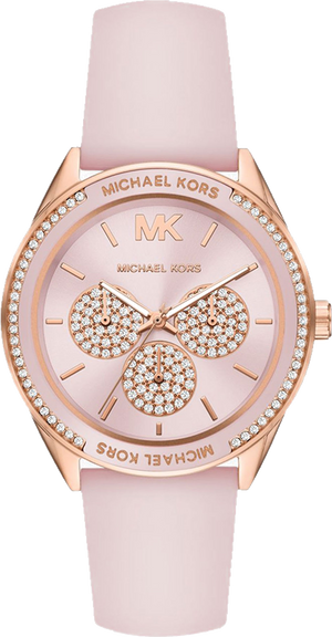 Michael Kors Quartz Pink Dial Pink Silicone Strap Watch For Women - MK6946 Buy Now By Michael Kors