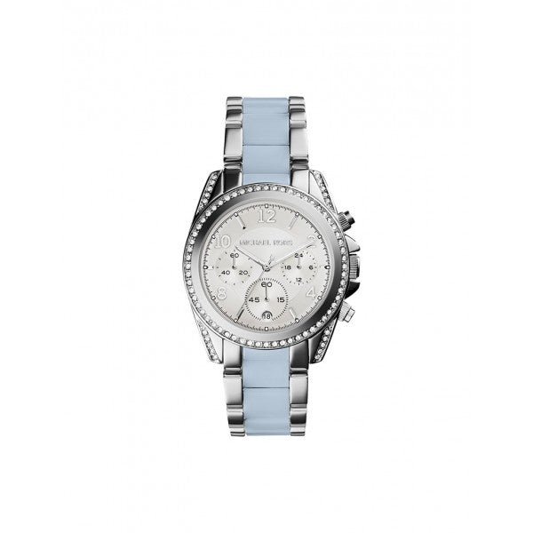 Michael Kors Blair Silver Dial Two Tone Steel Strap Watch for Women - MK6137 Buy Now By Michael Kors