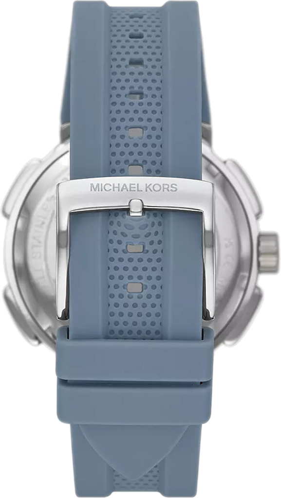 Michael Kors Sidney Chambray Multifunction Blue Dial Blue Silicone Strap Watch For Women - MK7220 Buy Now By Michael Kors
