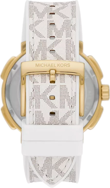 Michael Kors Sydney Quartz White Dial White Leather Strap Watch For Women - MK7221 Buy Now By Michael Kors