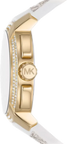 Michael Kors Sydney Quartz White Dial White Leather Strap Watch For Women - MK7221 Buy Now By Michael Kors