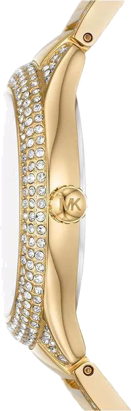 Michael Kors Sylvia Mother Of Pearl Dial Gold Steel Strap Watch For Women - MK4655 Buy Now By Michael Kors