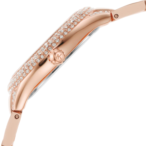 Michael Kors Sylvia Mother Of Pearl Dial Rose Gold Steel Strap Watch for Women - MK4656 Buy Now By Michael Kors