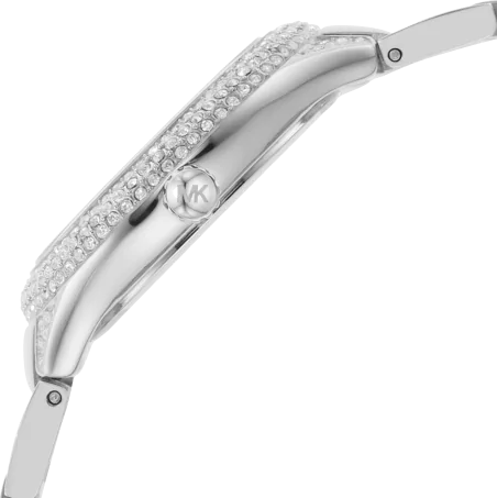 Michael Kors Sylvia Mother of Pearl Dial Silver Steel Strap Watch For Women - MK4657 Buy Now By Michael Kors