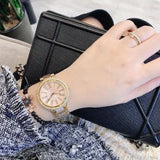 Michael Kors Taryn Rose Gold Dial Two Tone Steel Strap Watch For Women - MK6564 Buy Now By Michael Kors