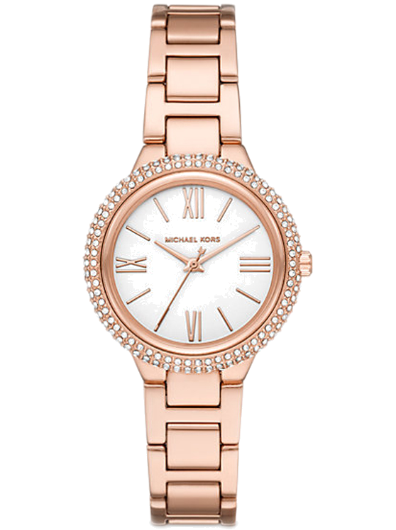 Michael Kors Taryn Quartz White Dial Rose Gold Steel Strap Watch For Women - MK4460 Buy Now By Michael Kors