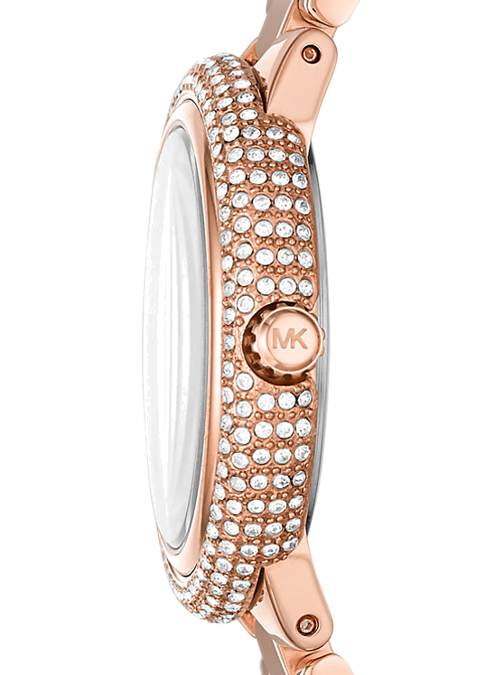 Michael Kors Taryn Quartz White Dial Rose Gold Steel Strap Watch For Women - MK4460 Buy Now By Michael Kors