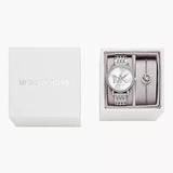Michael Kors Melissa Quartz Silver Dial Silver Steel Strap Watch for Women - MK1055 Buy Now By Michael Kors