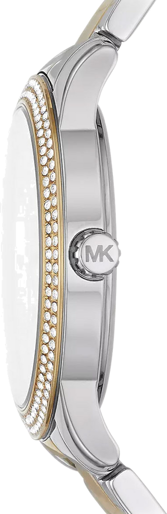 Michael Kors Tibby Multifunction White Dial Two Tone Steel Strap Watch For Women - MK6825 Buy Now By Michael Kors