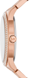 Michael Kors Tibby Quartz Rose Gold Dial Rose Gold Steel Strap Watch For Women - MK6880 Buy Now By Michael Kors