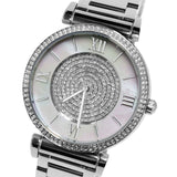 Michael Kors Catlin Silver Dial Silver Steel Strap Watch for Women - MK3355 Buy Now By Michael Kors