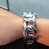 Michael Kors Runway Twist Silver Dial Silver Stainless Steel Strap Watch for Women - MK3149 Buy Now By Michael Kors