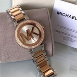 Michael Kors Parker Gold Dial Two Tone Steel Strap Watch for Women - MK6314 Buy Now By Michael Kors