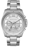 Michael Kors Brecken Chronograph Silver Dial Silver Steel Strap Watch For Women - MK8562 Buy Now By Michael Kors