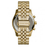 Michael Kors Lexington Crystals Gold Dial Gold Steel Strap Watch for Men - MK8494 Buy Now By Michael Kors