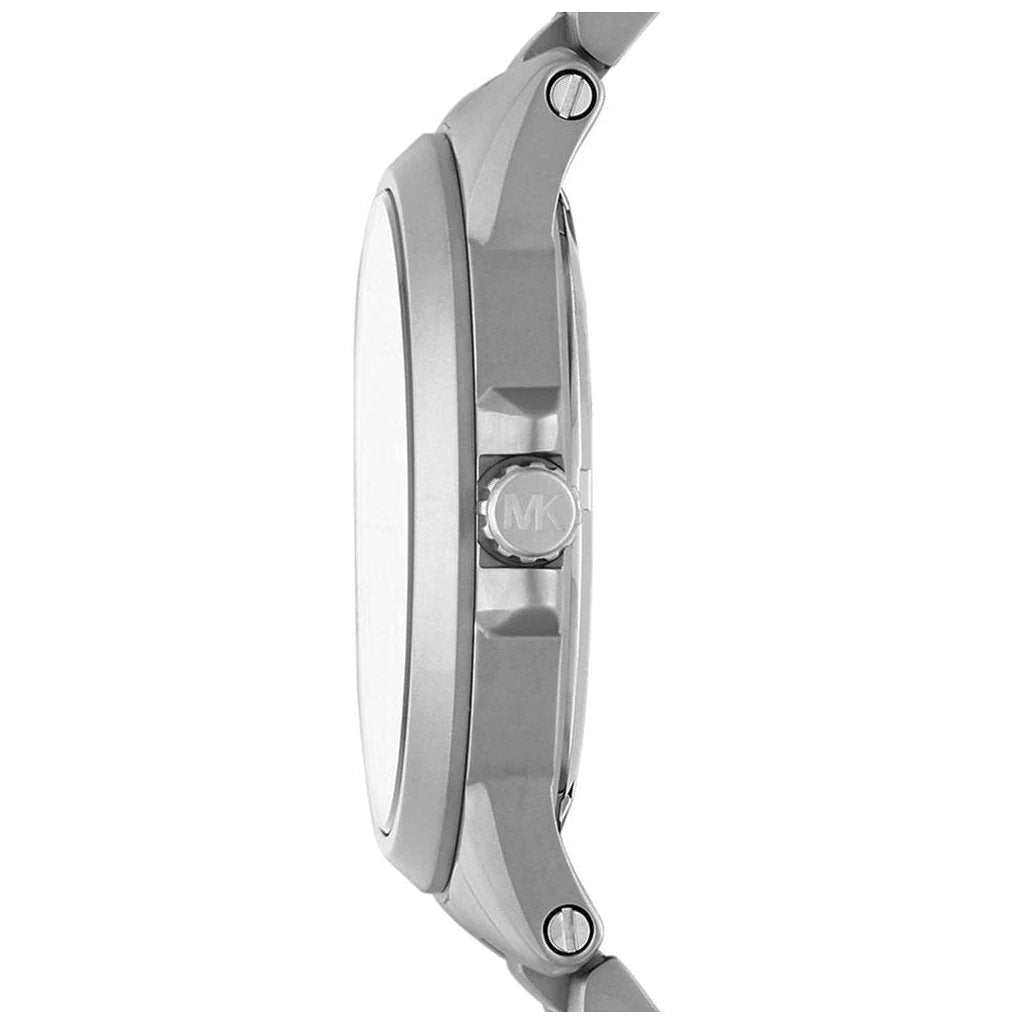 Michael Kors Paxton Analog Black Dial Silver Steel Strap Watch For Men - MK8500 Buy Now By Michael Kors