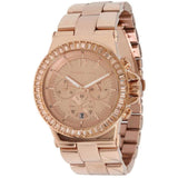 Michael Kors Dylan Rose Gold Dial Rose Gold Steel Strap Watch for Women - MK5412 Buy Now By Michael Kors