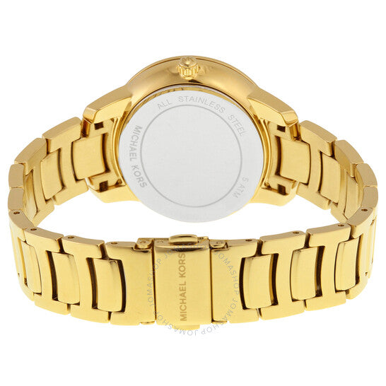 Michael Kors Whitley Analog Diamonds Gold Dial Gold Steel Strap Watch For Women - MK6227 Buy Now By Michael Kors